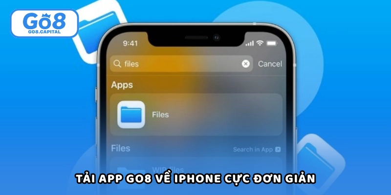 Tải app Go8 về iPhone cực đơn giản